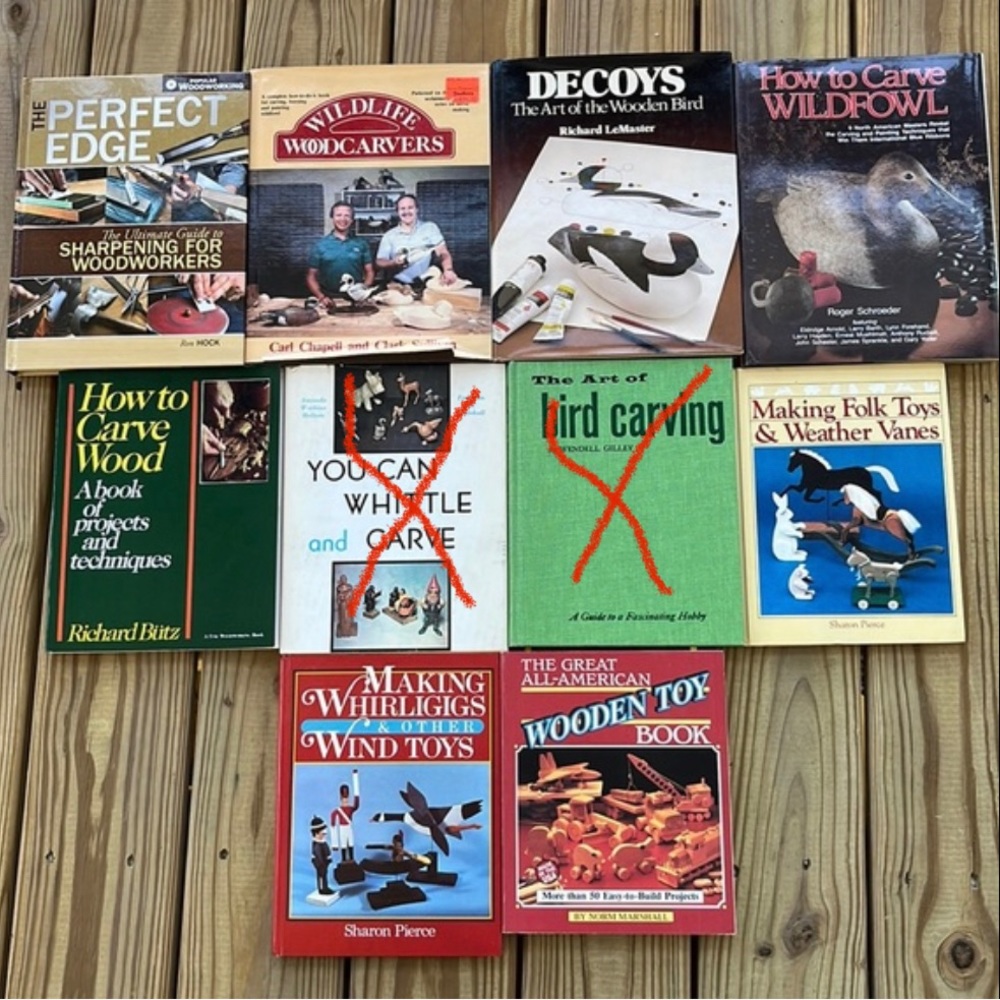 Woodcarving Woodworking Decoy Making Toy Making Books
